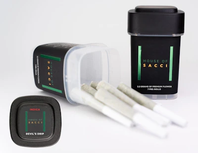 House Of Sacci - 7 Pack .5g Prerolls - Devil's Drip - PRE_ROLLS by House of Sacci at King of Budz