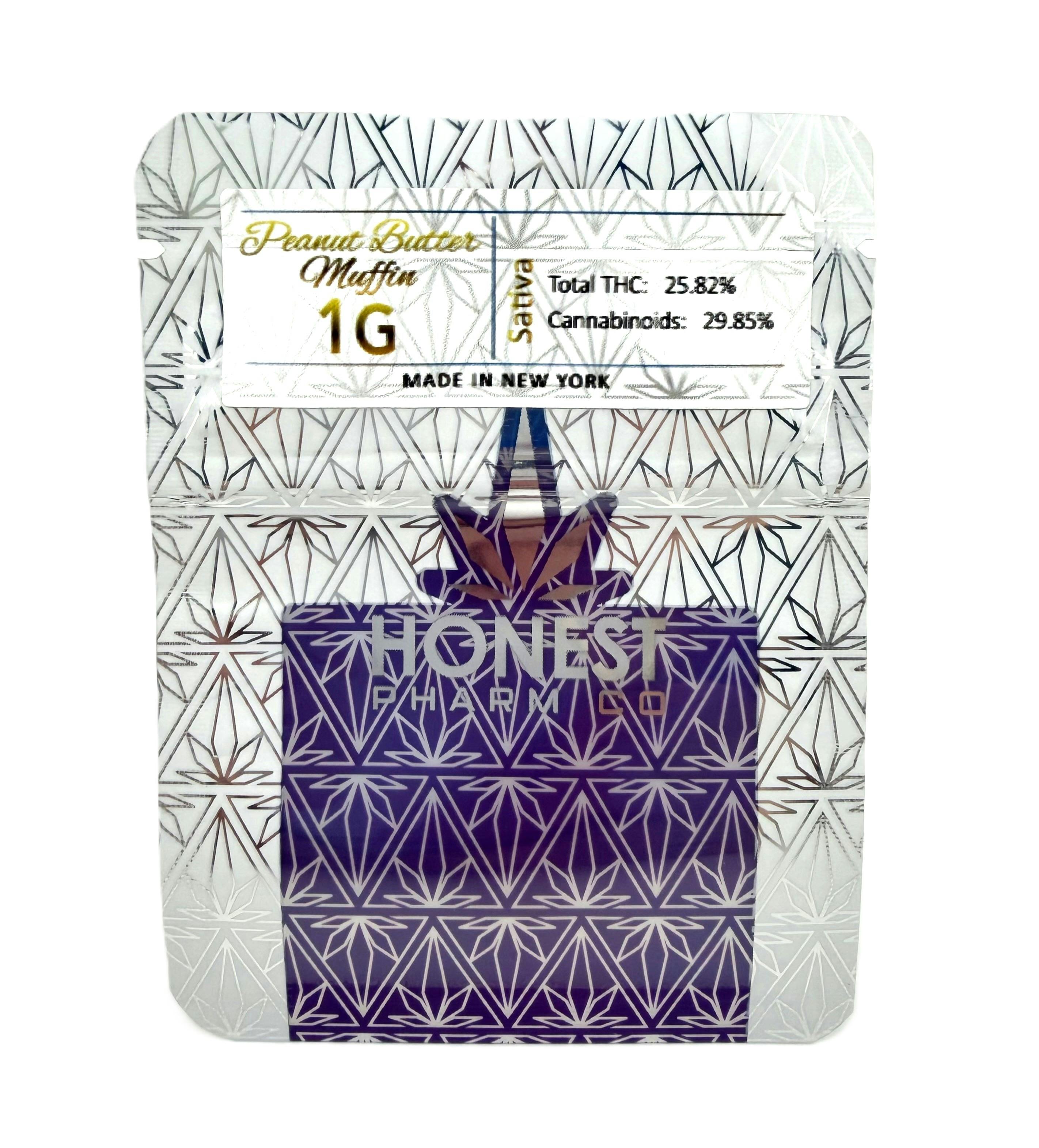 Honest Pharm Co Peanut Butter Muffin 1g Dime Flower