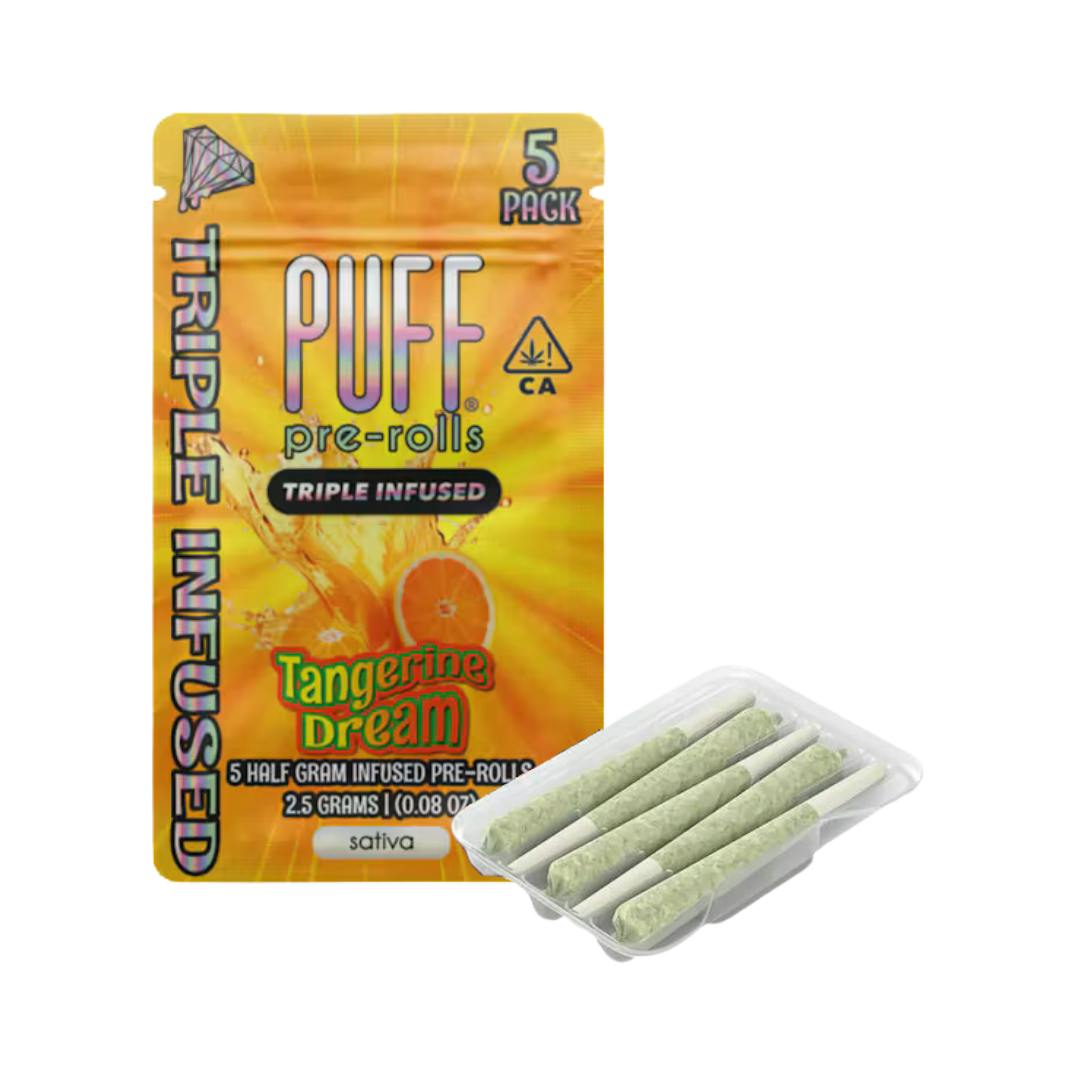 TANGERINE DREAM 5PK DIAMOND INFUSED PREROLLS
