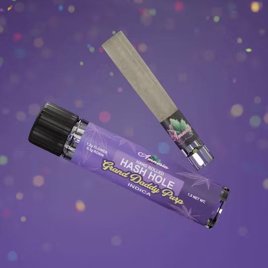 AMNESIA | GRAND DADDY PURP - HASH HOLE INDICA