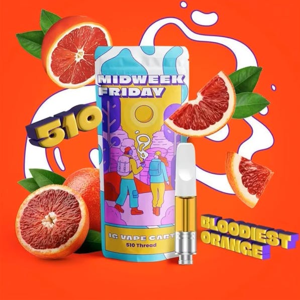 MWF | Bloodiest Orange | Vape Cartridge | Nobo