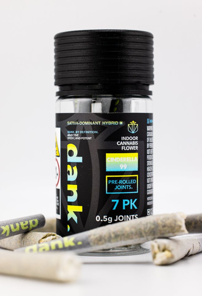 Preroll | Dank | Cinderella 99 | 7ct | 3.5g