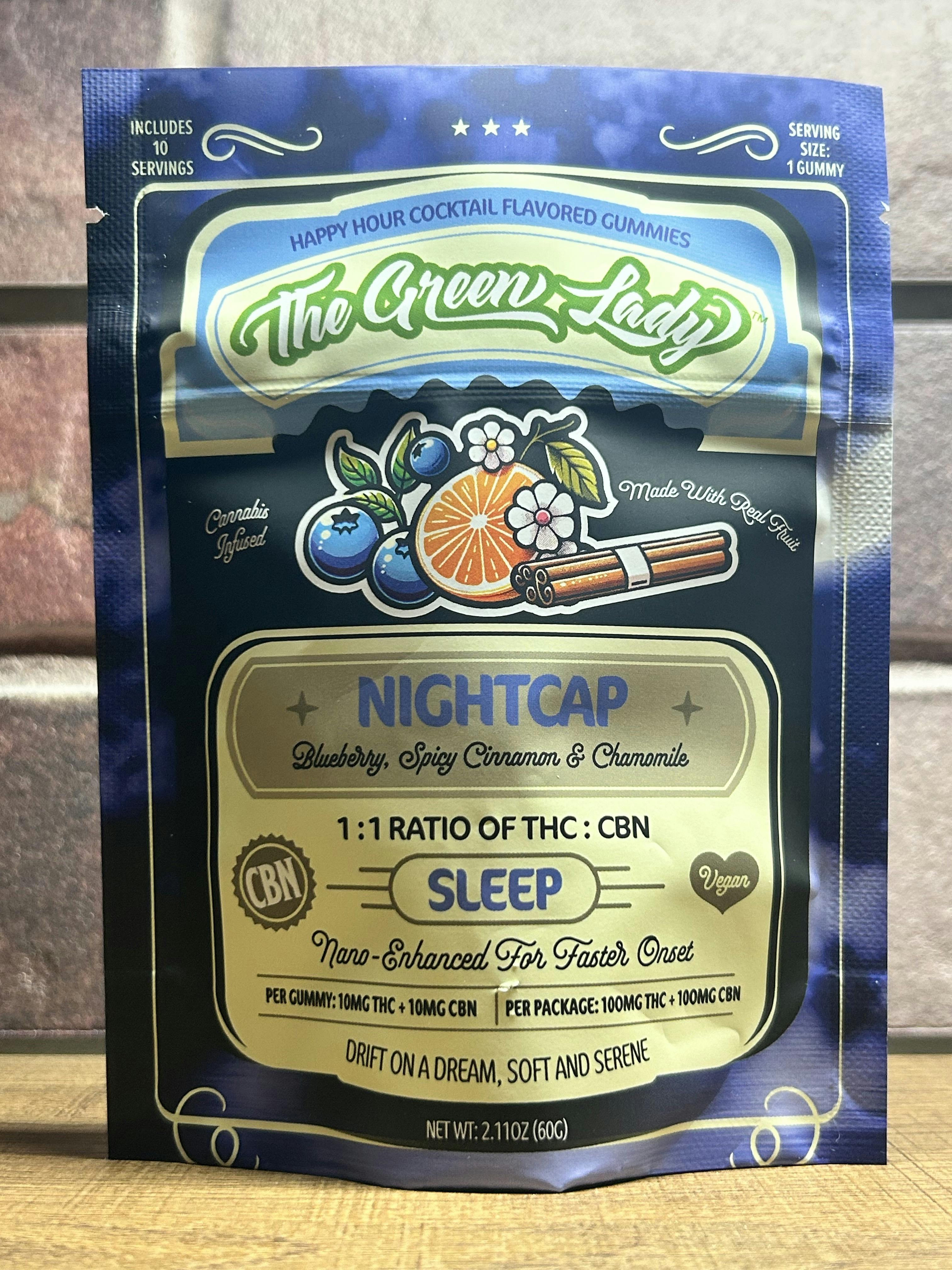 Photo of The Green Lady – Nightcap Gummies – 10ct