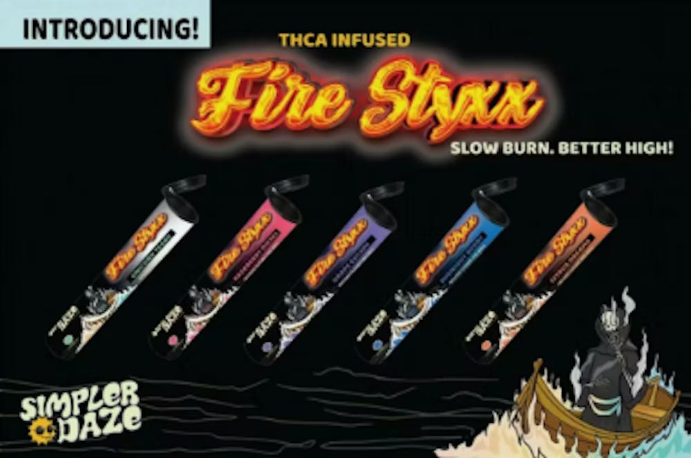 Product Fire Styxx | Glitter Apples | Infused Preroll