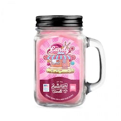 Beamer Candle Co | 12oz Glass Mason Jar Candle - Candy Store