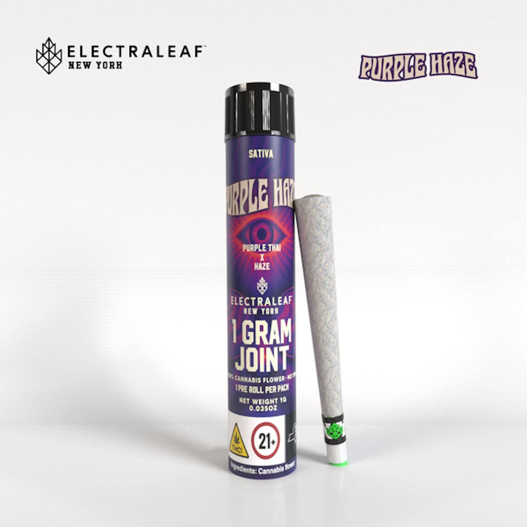 Electraleaf - 1g Preroll - Purple Haze