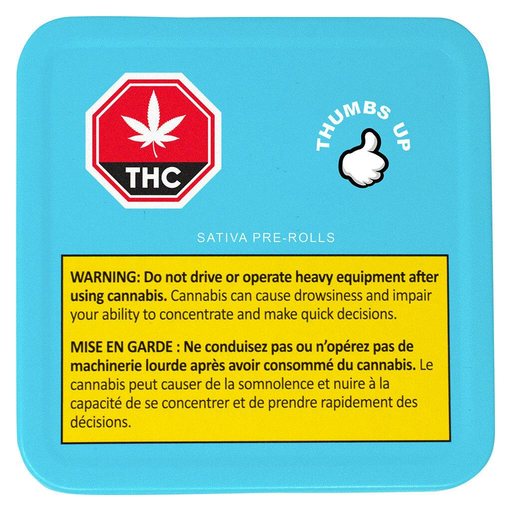 Thumbs up - sativa prjs - 4x0. 5g