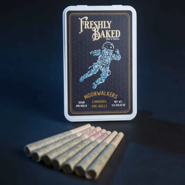 Good Life (H) - 0.5g 7pk Pre Rolls - Freshly Baked Moonwalkers