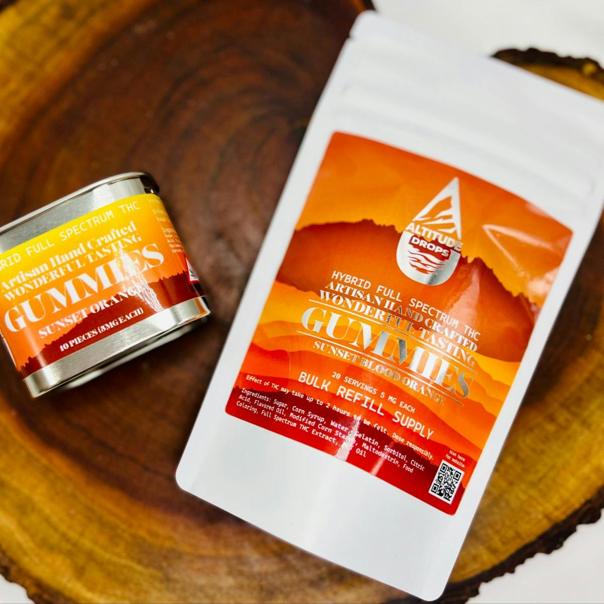 Image of Sunset Blood Orange | 100mg THC Gummies