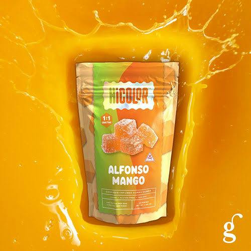 HiColor | Alfonso Mango | Gummies | 100mg | 10ct