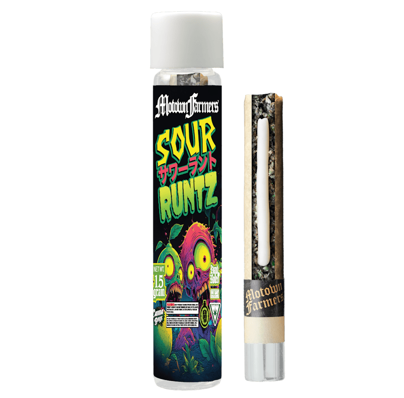 MOTOWN FARMERS PREROLL | SOUR RUNTZ