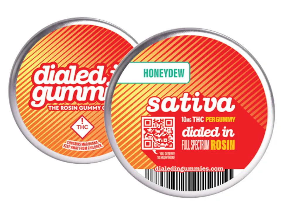 Product Dialed In Classic | HoneyDew | Rosin Gummies | 100mg