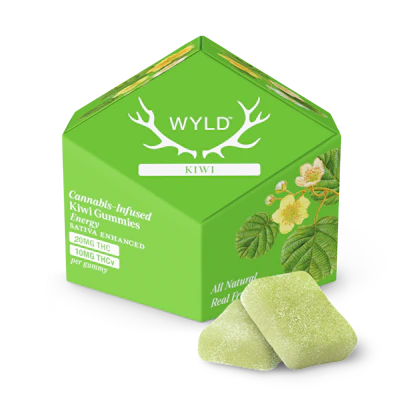 Kiwi 2:1 THCv + Sativa Enhanced Gummies