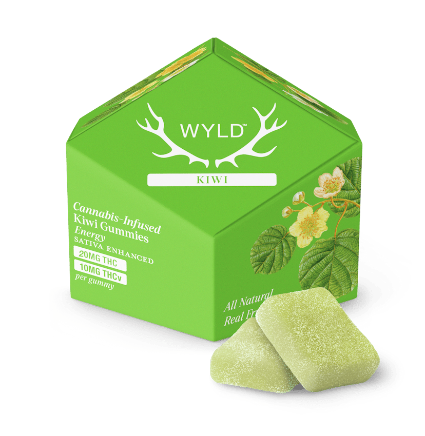 Kiwi 2:1 THCv + Sativa Enhanced Gummies