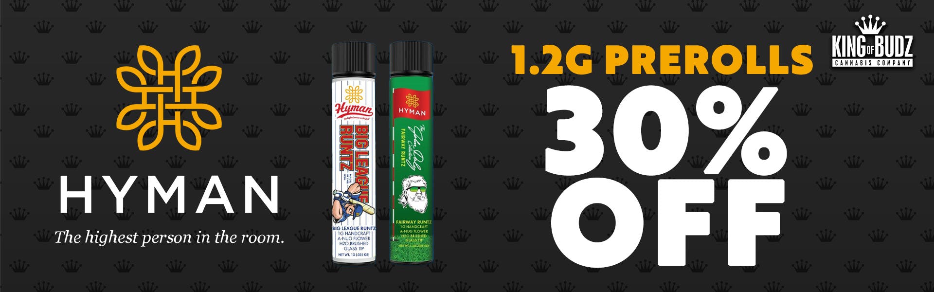 Inkster - Hyman - 1.2g Handcraft Preroll - 30 Percent Off