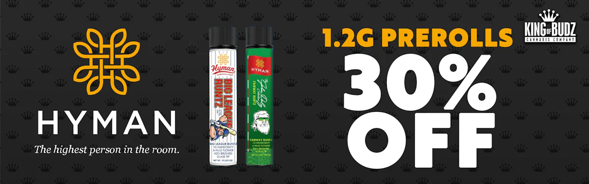 Inkster - Hyman - 1.2g Handcraft Preroll - 30 Percent Off