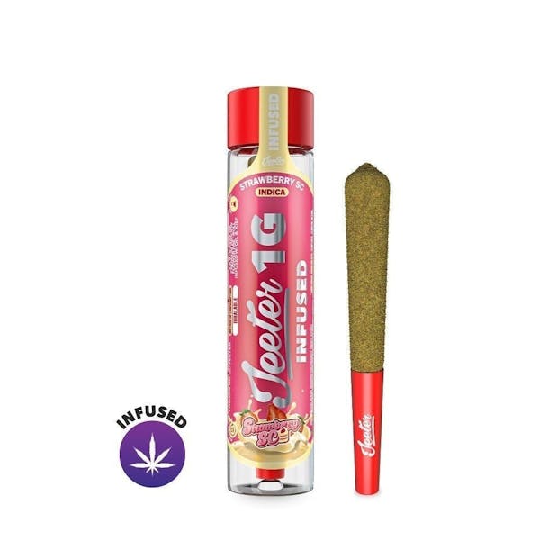 Strawberry SC (I) - 1g Infused Pre-Roll - Jeeter