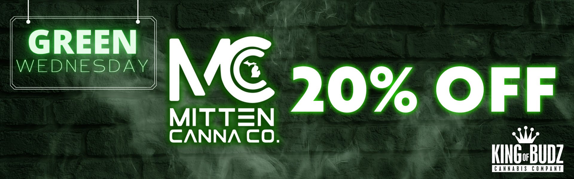 Mitten Canna - 20 Percent OFF