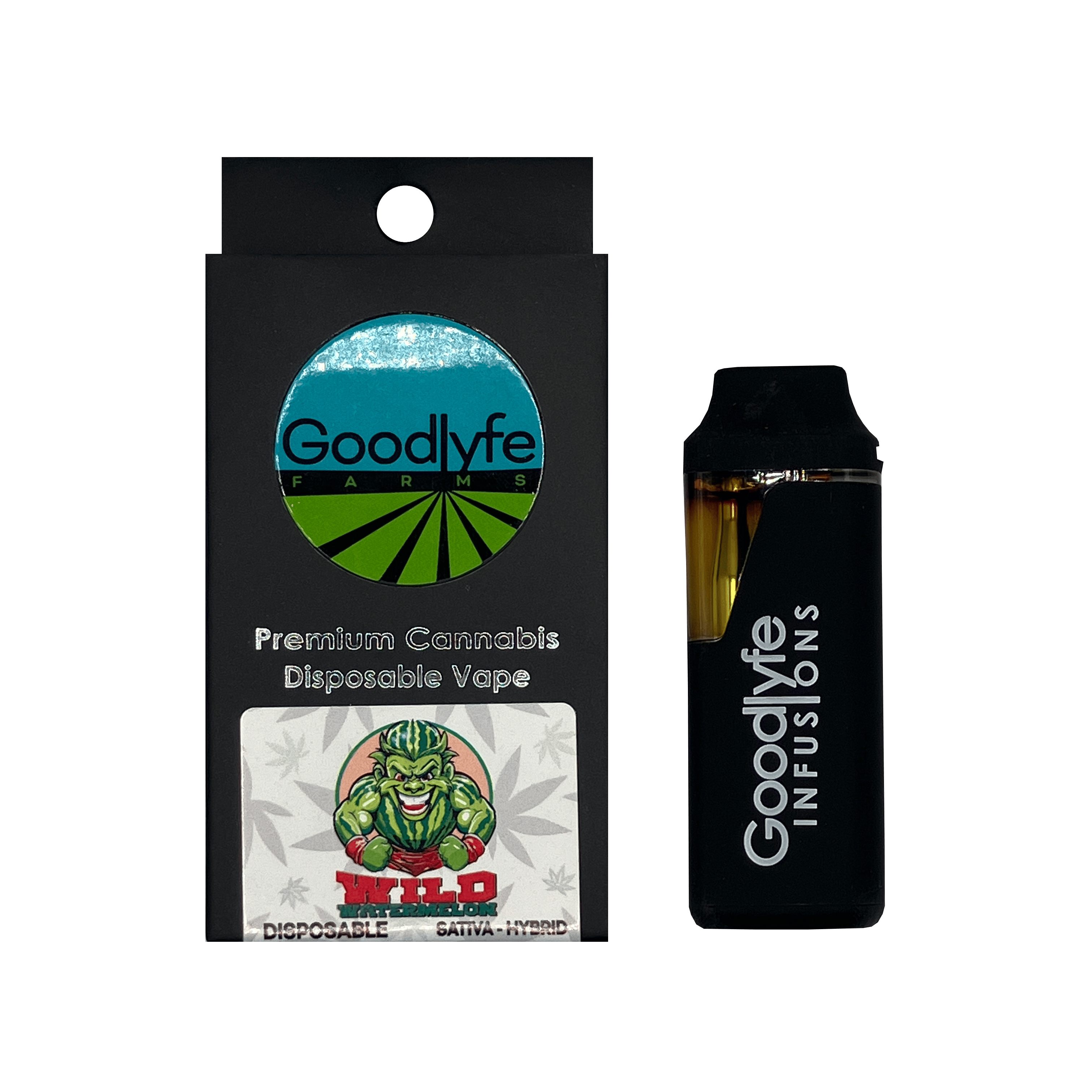 Goodlyfe | Disposable Vape - 1g - Wild Watermelon