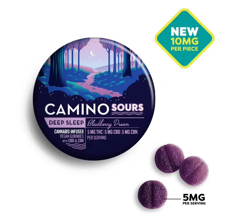 Buy Blackberry Dream | THC:CBD:CBN Sour Gummies | 100mg (10pk