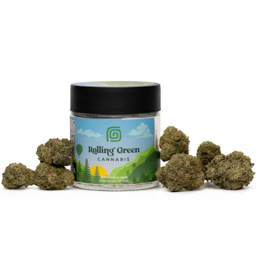 Rolling Green | Purple Nerds | Hybrid | Flower-active