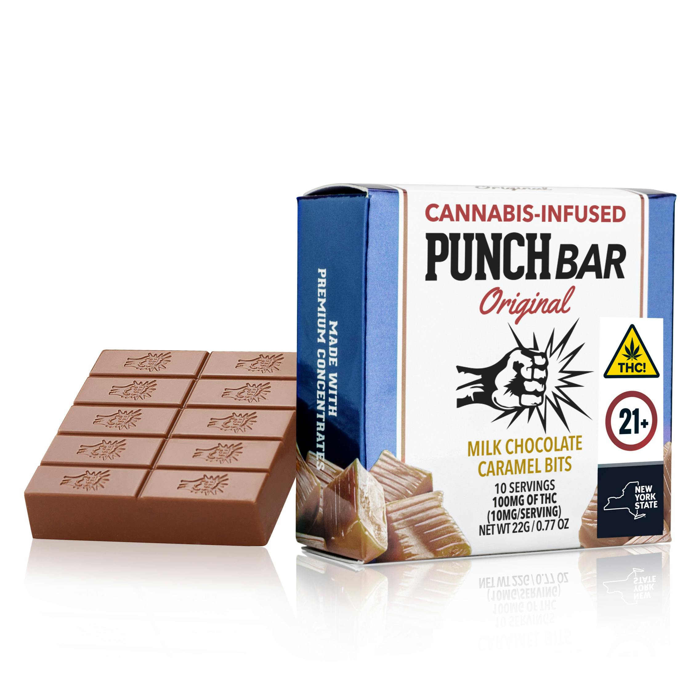 Milk Chocolate Caramel Bits - 100mg