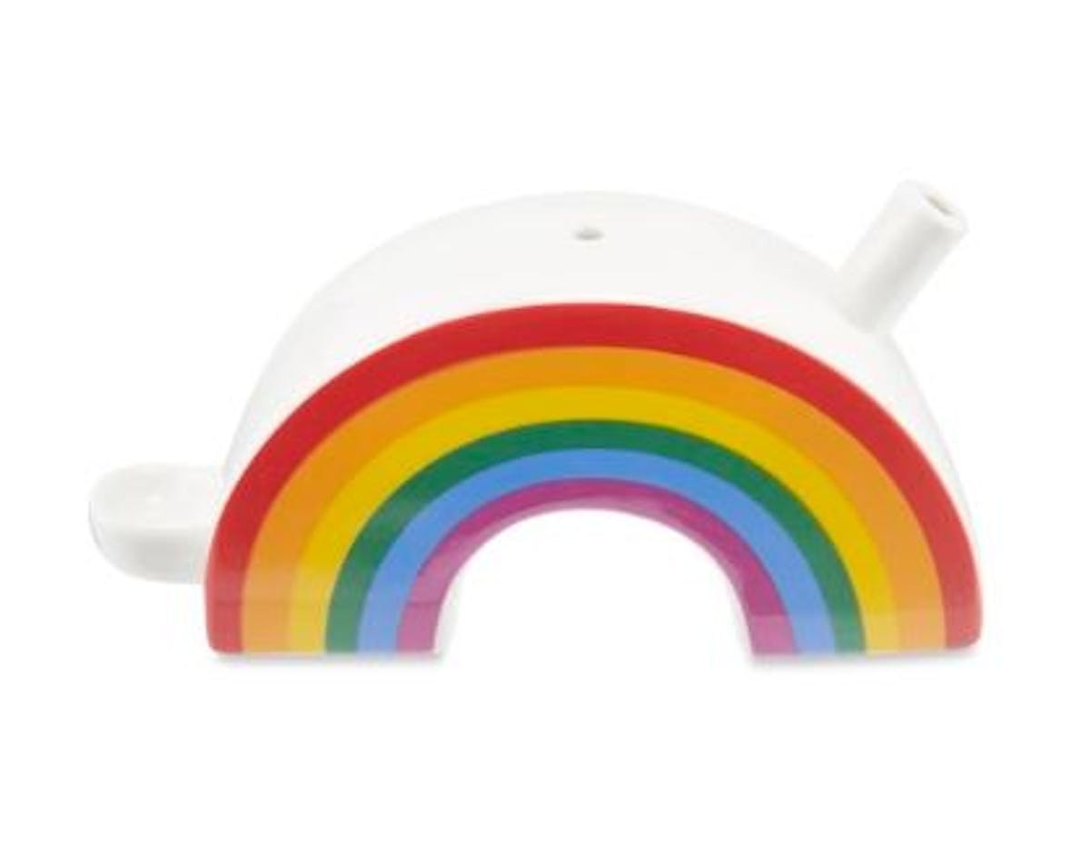 Image of Ceramic Rainbow Pipe by Fashioncraft