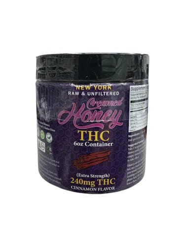 Beezy Beez Raw Creamed Honey Cinnamon 240MG THC