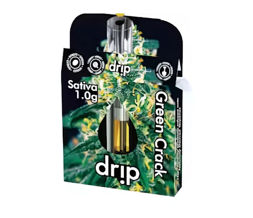 Drip - 1g Cart - Green Crack (Sativa)