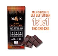 Product Get Better Bar | 1:1:1 THC:CBD:CBG Milk Chocolate 20pk