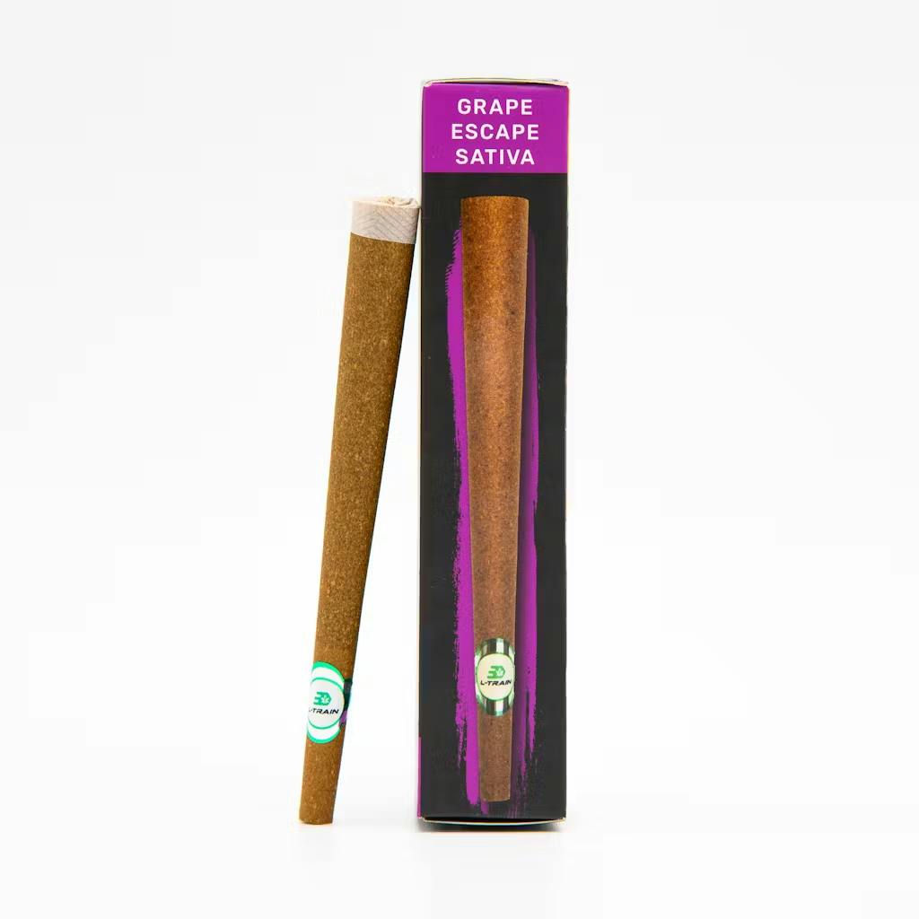L-Train - 2g Moon Rock Infused Blunt - Grape Escape
