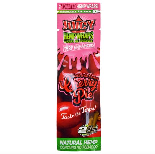 Product Juicy J's Terp Enhanced Wraps | Cherry Pie