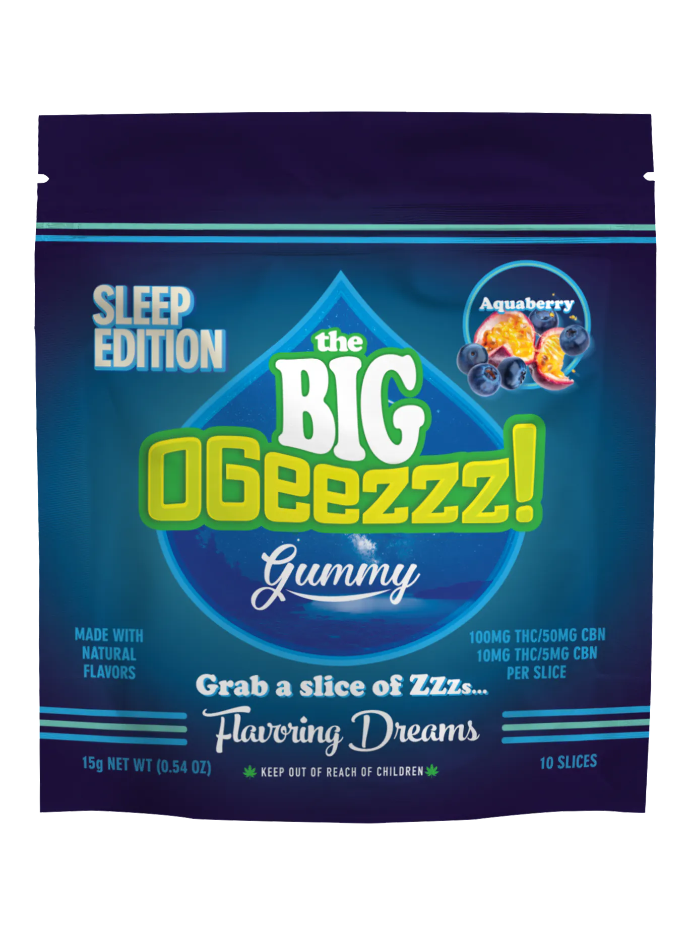 Ogeez | Big Sleep Edition 2:1 Aquaberry [I] 100mg at Phoenix