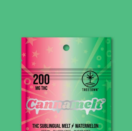 Product: Treetown | Watermelon Cannamelt | 200mg