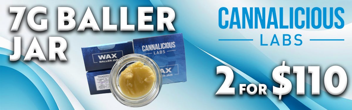 Cannalicious 7g Jars 2/$110
