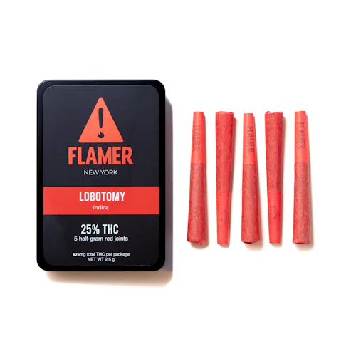 Lobotomy | Pre-Rolls | 5pk | 2.5g-active