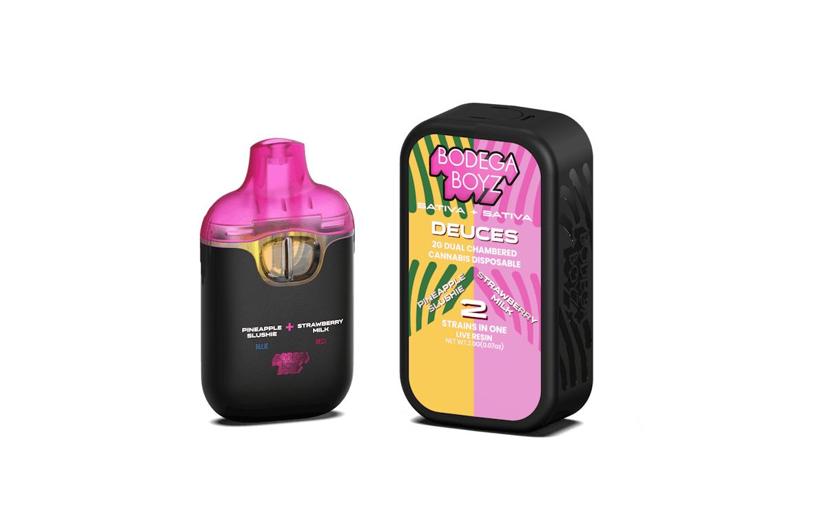 Photo of Bodega Boyz Pineapple Slushie x Strawberry Milk Live Resin Vape