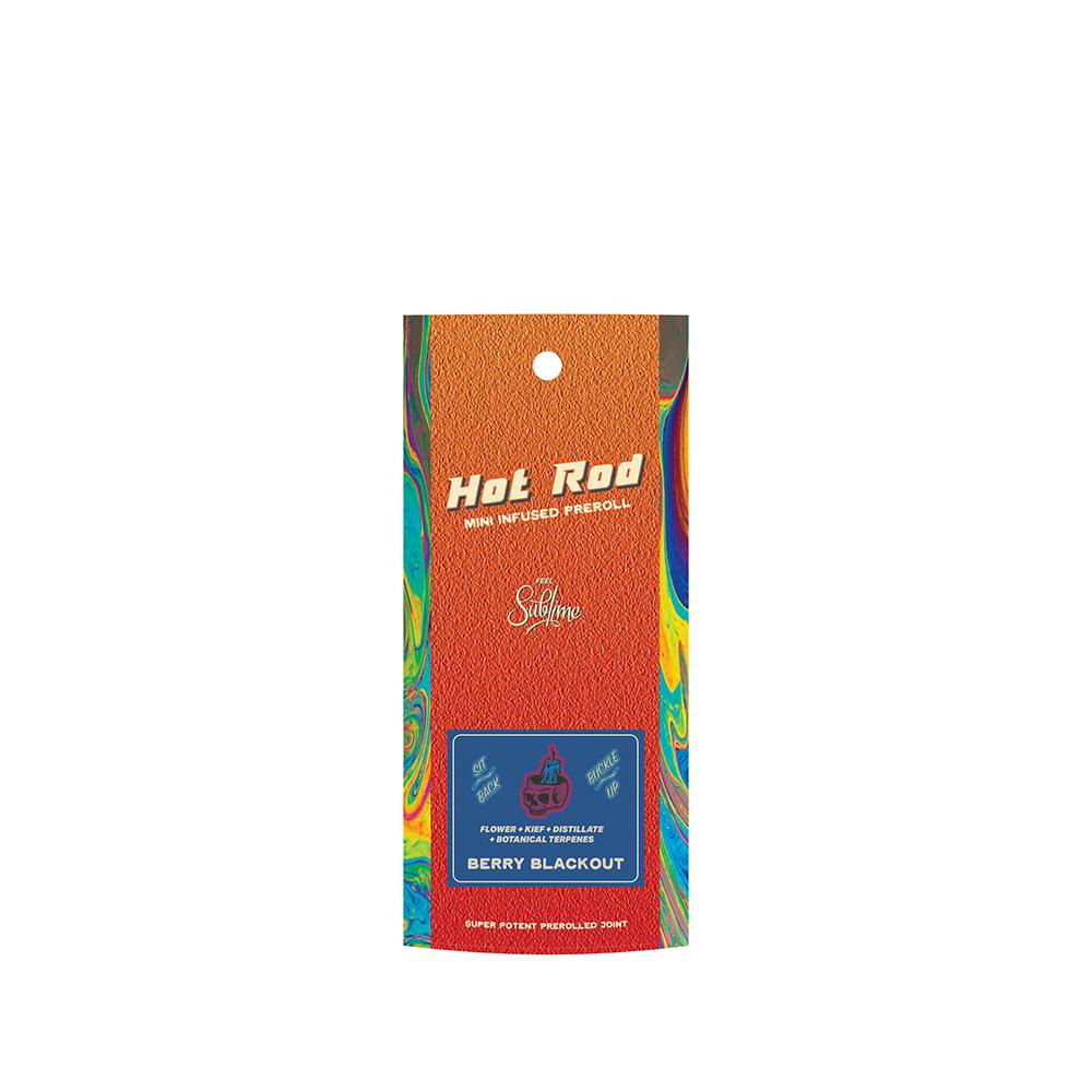 Hot Rod 0.5g Infused Pre-Roll - Berry Blackout