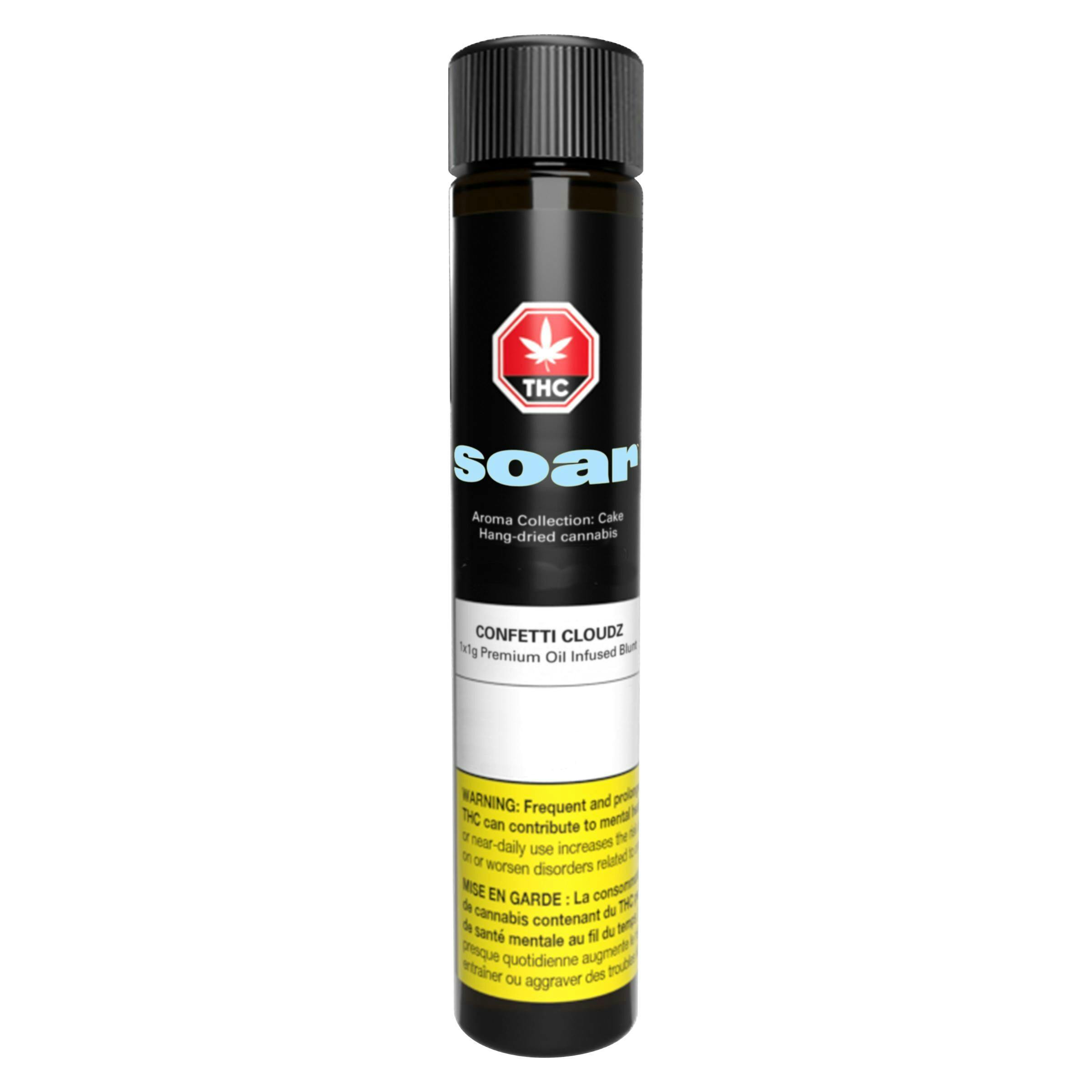 Soar - confetti cloudz infused blunt - 1x1g