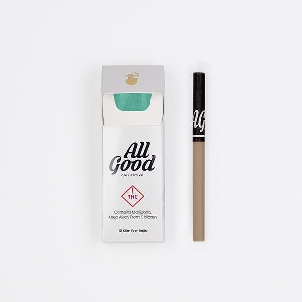 All Good, Menthol Infused Pre Roll Pack