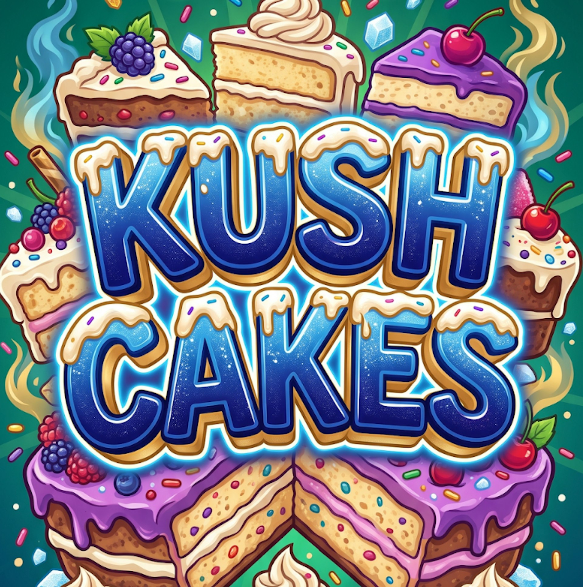 Grasshopper Farms - Kush Cakes - Buds