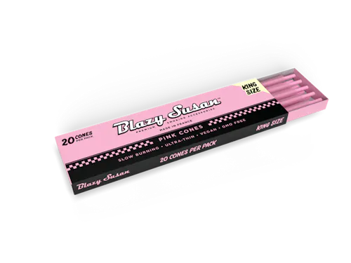 Blazy Susan | Pink Cones | King Size | 20 Cones per pack-1