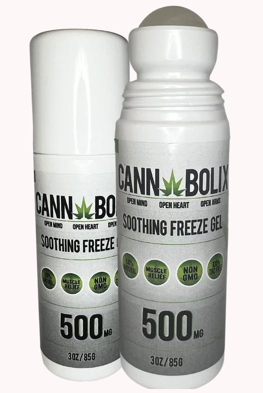 Cannabolix- Soothing freeze gel CBD Roll on- 500mg