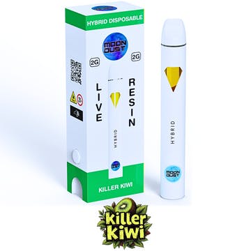Moondust Live Resin Disposable Killer Kiwi - Hybrid