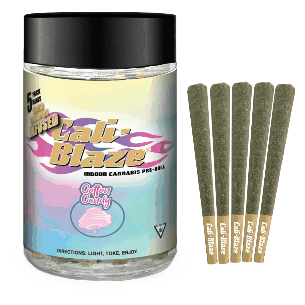 Cotton Candy Liquid Diamond Pre-Roll 5-Pack | 3.5g