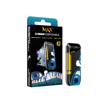 2g MKX Disposable - Blue Dream 2g Disposable - Sativa - DISPOSABLES by MKX Oil Co. at King of Budz