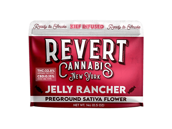 Photo of Revert | Jelly Rancher Pre-Ground Kief Infused | 14g