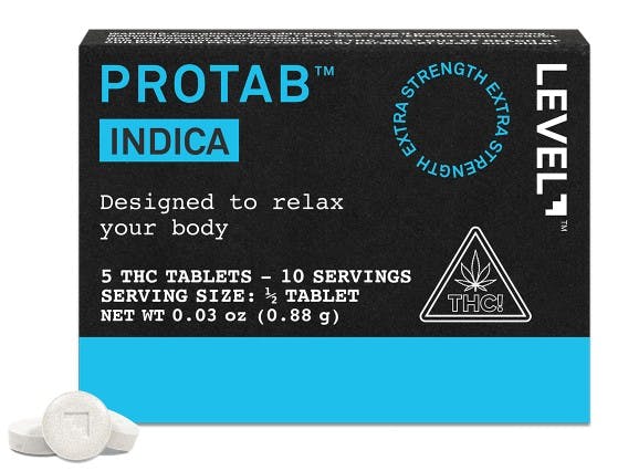 LEVEL | Indica Protab | Extra Strengths Tablets 5pk | 20mg