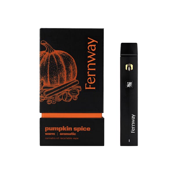 Pumpkin Spice (H) - 1g Traveler Vape - Fernway