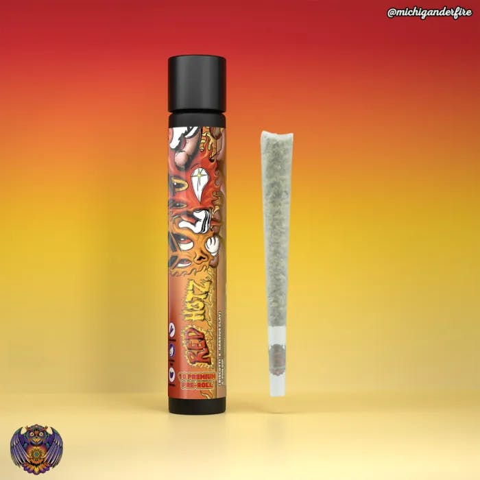 Michigander Fire - 1g Preroll - Red Hotz